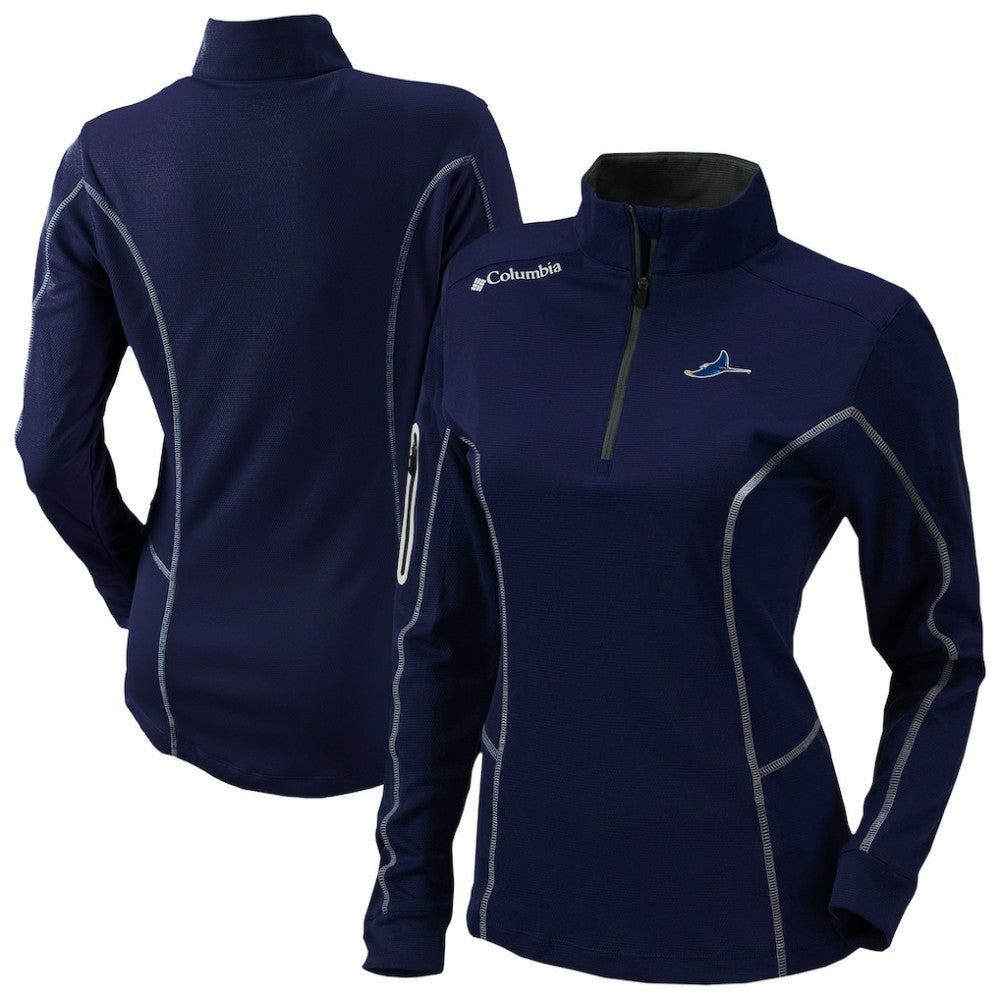 Tampa Bay Rays Columbia Shotgun Quarter-Zip Top Online