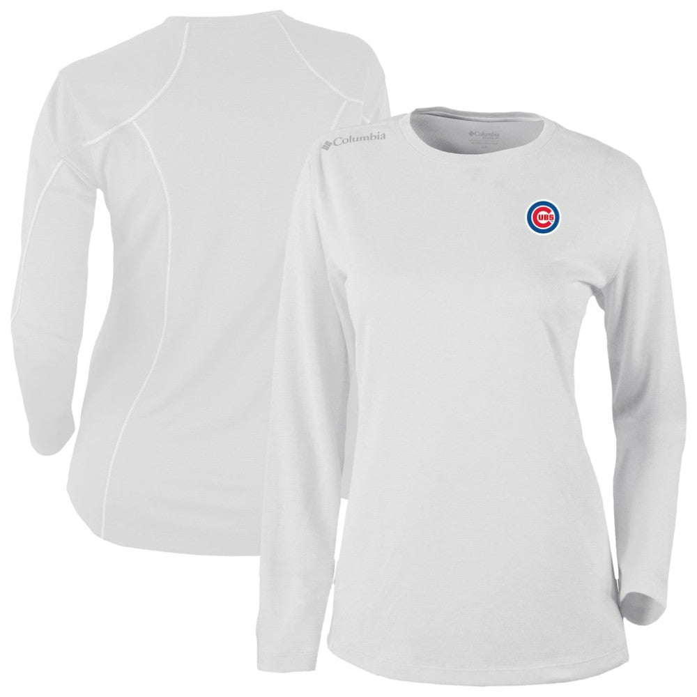 Chicago Cubs Columbia Shotgun Long Sleeve T-Shirt Outlet