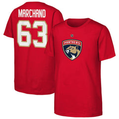 Brad Marchand Florida Panthers Youth Player Name & Number T-Shirt - Red | NHL sale