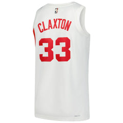 Nike Nic Claxton Brooklyn Nets Swingman Jersey Classic Edition White