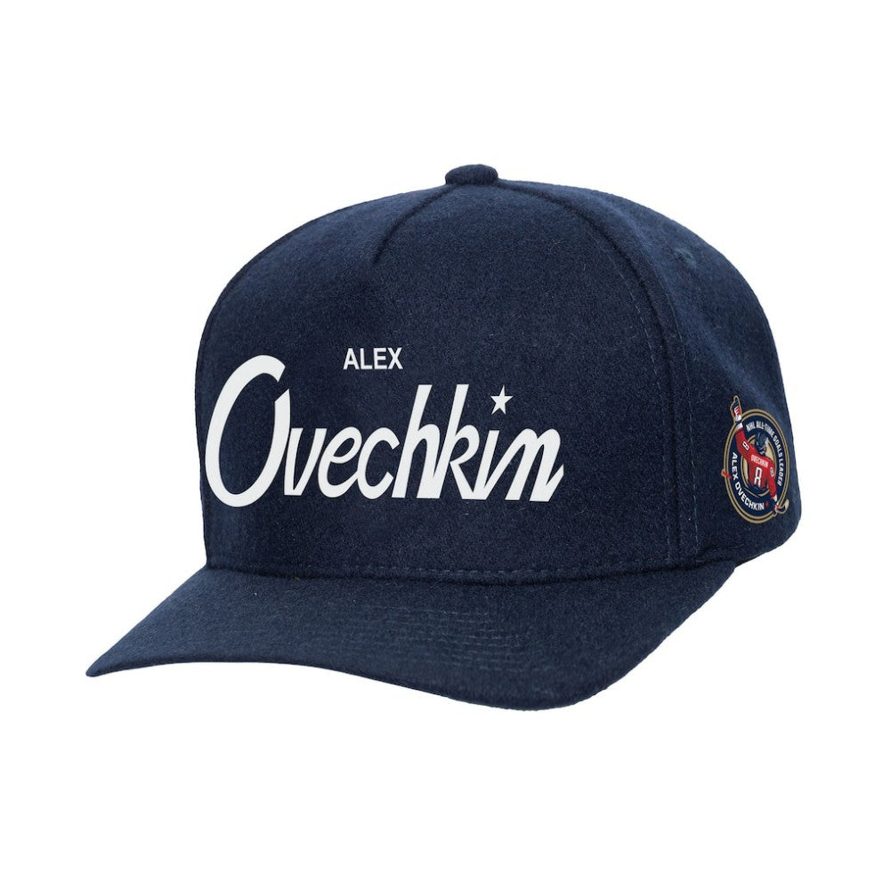 Alexander Ovechkin Washington Capitals Mitchell & Ness All Time Goals Pro Crown Adjustable Hat - Navy | NHL on sale