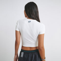Philadelphia Eagles Off Season Women's Baby T-Shirt - White - NFL