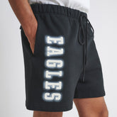 Philadelphia Eagles Off Season Unisex Fleece Shorts - Black - NFL