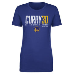 Stephen Curry Golden State Warriors 500 Level Women's Elite T-Shirt Royal