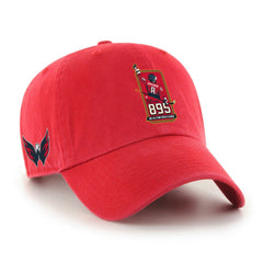 Alexander Ovechkin Washington Capitals '47 895 Most Goals of All Time Clean Up Adjustable Hat - Red | 47 brand online