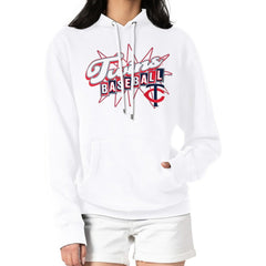 Minnesota Twins Starter Women's Drive-In Pullover Hoodie Near Me