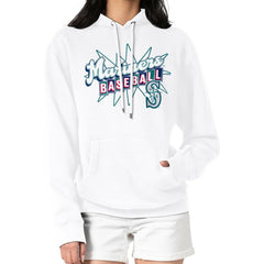 Seattle Mariners Starter Women's Drive-In Pullover Hoodie Sale