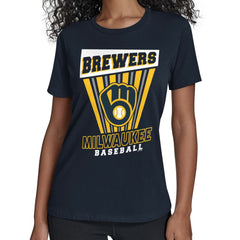 Milwaukee Brewers Starter Women's Poster Print T-Shirt for sale