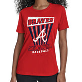 Atlanta Braves Starter Women's Poster Print T-Shirt for sale