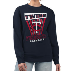 Minnesota Twins Starter Women's Poster Print Pullover Sweatshirt Sale
