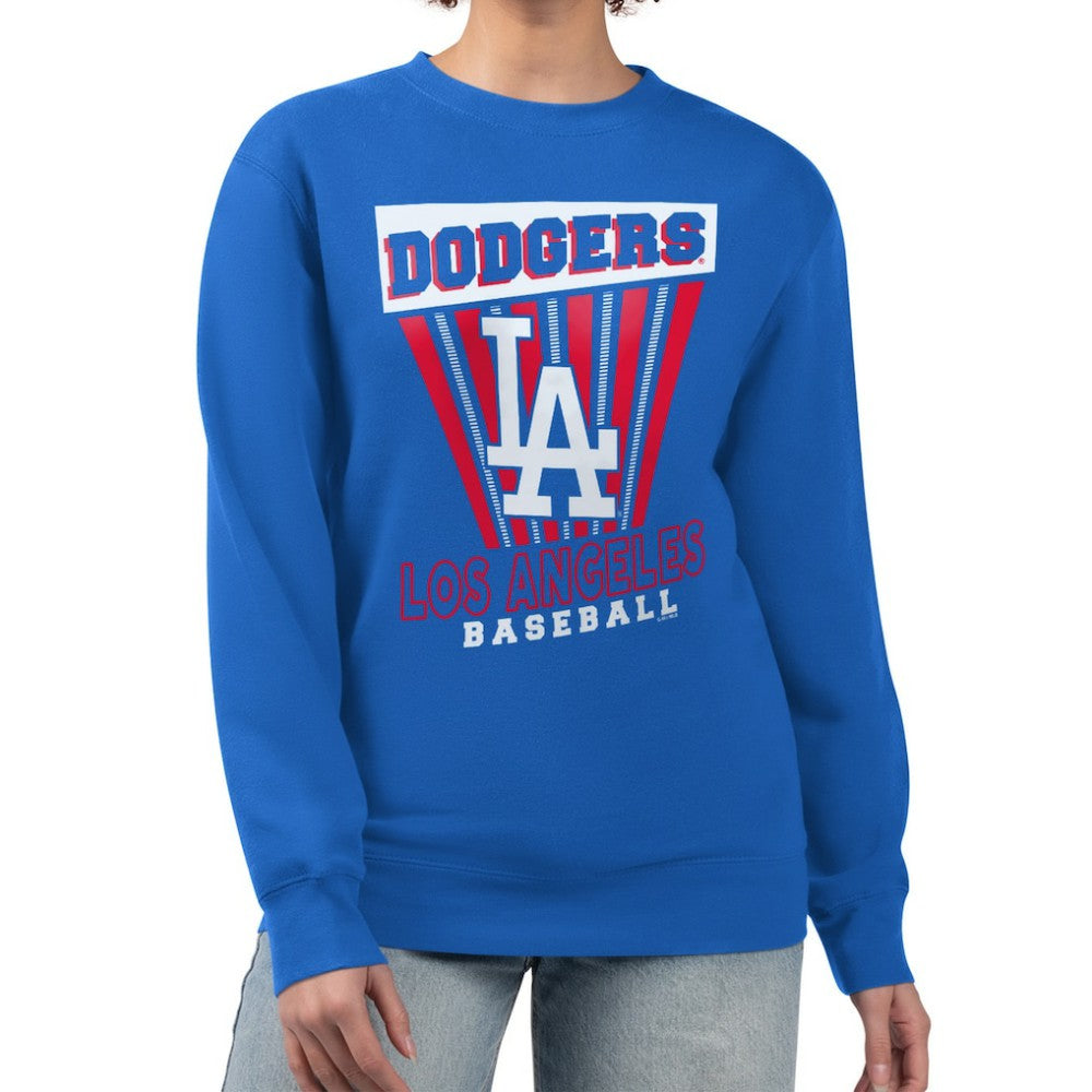 Los Angeles Dodgers Starter Women's Poster Print Pullover Sweatshirt Near Me