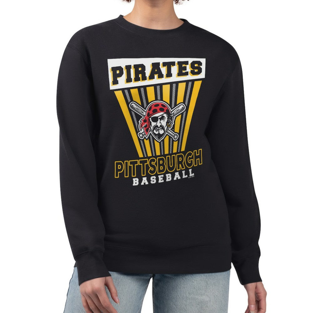 Pittsburgh Pirates Starter Women's Poster Print Pullover Sweatshirt for sale
