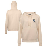New York Yankees Levelwear Women's Cooperstown Collection Adorn Core Logo Pullover Hoodie Near Me