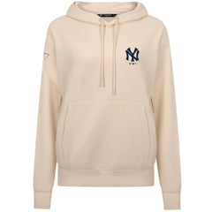 New York Yankees Levelwear Women's Cooperstown Collection Adorn Core Logo Pullover Hoodie Near Me