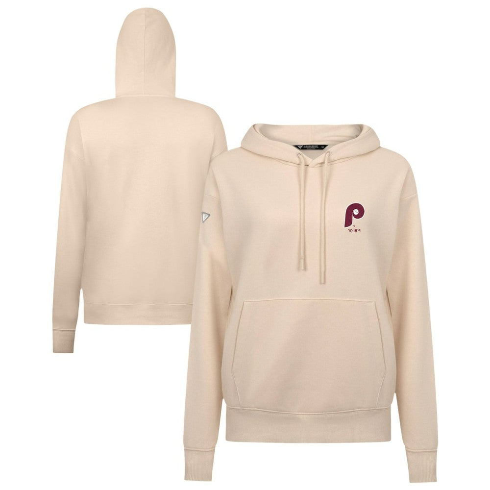 Philadelphia Phillies Levelwear Women's Cooperstown Collection Adorn Core Logo Pullover Hoodie Near Me