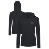 Colorado Rockies Levelwear Women's Cooperstown Collection Relay Core Logo Pullover Hoodie for sale