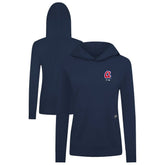 Atlanta Braves Levelwear Women's Cooperstown Collection Relay Core Logo Pullover Hoodie for sale