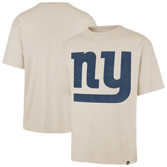 New York Giants '47 Bouldering Imprint Ravine Foundation Throwback T-Shirt - Tan - 47 brand