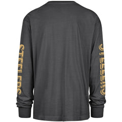 Pittsburgh Steelers '47 Cairn Ravine Foundation Long Sleeve T-Shirt - Black - 47 brand