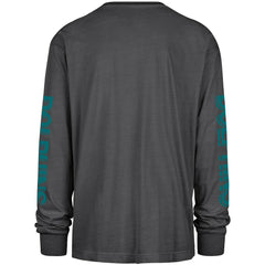 Miami Dolphins '47 Cairn Ravine Foundation Throwback Long Sleeve T-Shirt - Black - 47 brand