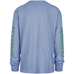 Seattle Seahawks '47 Cairn Ravine Foundation Throwback Long Sleeve T-Shirt - Blue - 47 brand