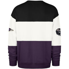 Baltimore Ravens '47 Breeze Maximalist Sweatshirt - Black/Purple - 47 brand