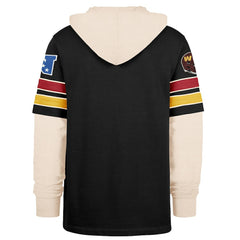 Washington Commanders '47 Split Zone Cornerback Duo Hoodie - Black - 47 brand