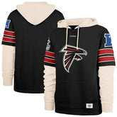 Atlanta Falcons '47 Split Zone Cornerback Duo Hoodie - Black - 47 brand