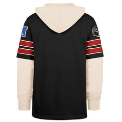 Atlanta Falcons '47 Split Zone Cornerback Duo Hoodie - Black - 47 brand