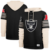 Las Vegas Raiders '47 Split Zone Cornerback Duo Hoodie - Black - 47 brand