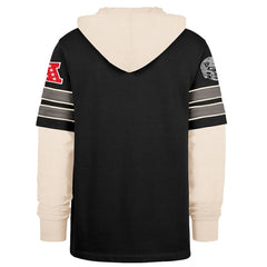 Las Vegas Raiders '47 Split Zone Cornerback Duo Hoodie - Black - 47 brand