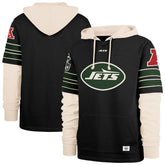 New York Jets '47 Split Zone Cornerback Duo Hoodie - Black - 47 brand