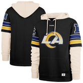 Los Angeles Rams '47 Split Zone Cornerback Duo Hoodie - Black - 47 brand