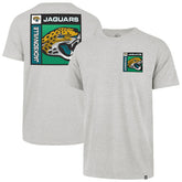 Jacksonville Jaguars '47 Chrome Plate Franklin T-Shirt - Gray - 47 brand