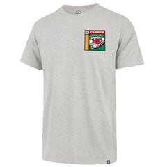 Kansas City Chiefs '47 Chrome Plate Franklin T-Shirt - Gray - 47 brand