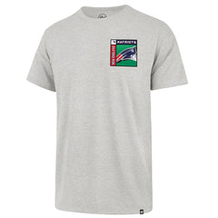 New England Patriots '47 Chrome Plate Franklin T-Shirt - Gray - 47 brand