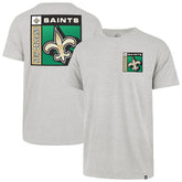 New Orleans Saints '47 Chrome Plate Franklin T-Shirt - Gray - 47 brand