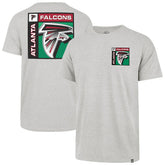 Atlanta Falcons '47 Chrome Plate Franklin T-Shirt - Gray - 47 brand