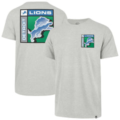 Detroit Lions '47 Chrome Plate Franklin T-Shirt - Gray - 47 brand