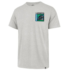 Carolina Panthers '47 Chrome Plate Franklin T-Shirt - Gray - 47 brand
