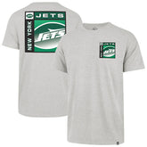New York Jets '47 Chrome Plate Franklin T-Shirt - Gray - 47 brand