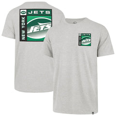 New York Jets '47 Chrome Plate Franklin T-Shirt - Gray - 47 brand