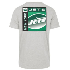 New York Jets '47 Chrome Plate Franklin T-Shirt - Gray - 47 brand