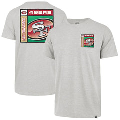San Francisco 49ers '47 Chrome Plate Franklin T-Shirt - Gray - 47 brand