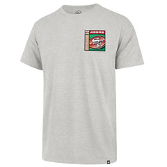 San Francisco 49ers '47 Chrome Plate Franklin T-Shirt - Gray - 47 brand