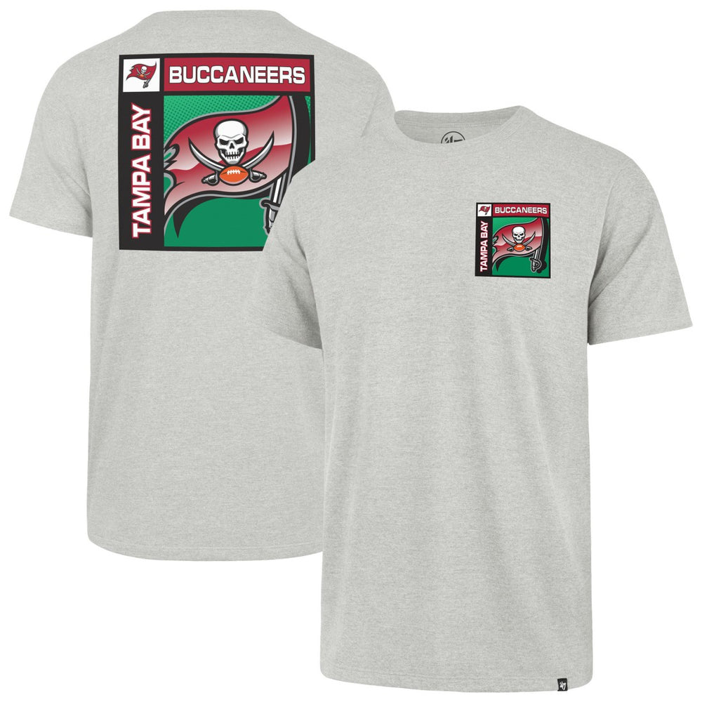 Tampa Bay Buccaneers '47 Chrome Plate Franklin T-Shirt - Gray - 47 brand
