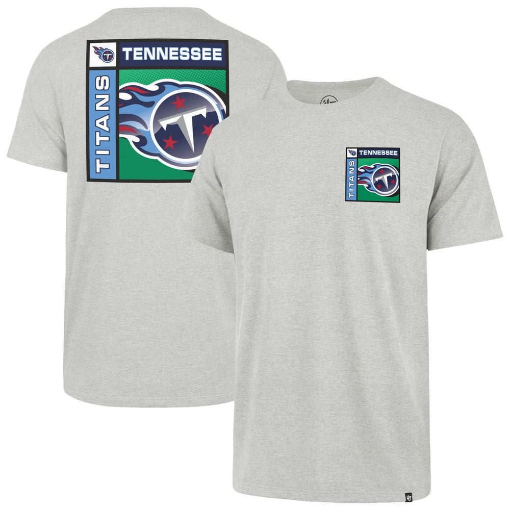 Tennessee Titans '47 Chrome Plate Franklin T-Shirt - Gray - 47 brand