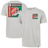 Cleveland Browns '47 Chrome Plate Franklin T-Shirt - Gray - 47 brand