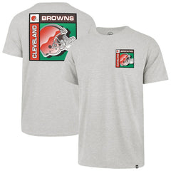 Cleveland Browns '47 Chrome Plate Franklin T-Shirt - Gray - 47 brand