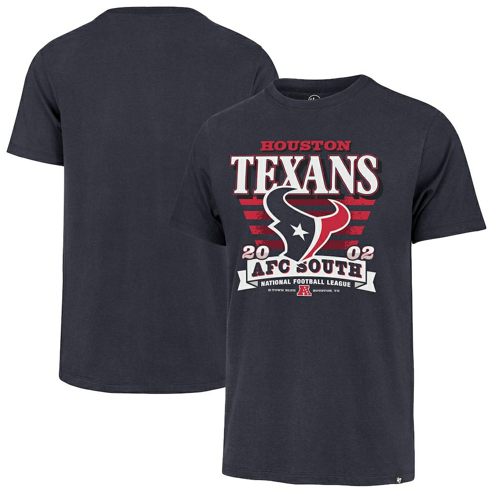 Houston Texans '47 Stripe Splash Franklin T-Shirt - Navy - 47 brand